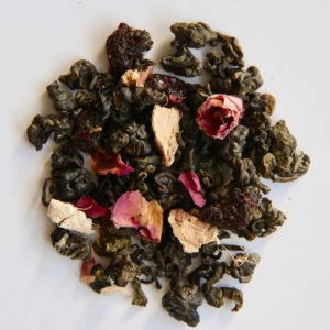 Feuilles de thé oolong bio équitable Papillon bleu